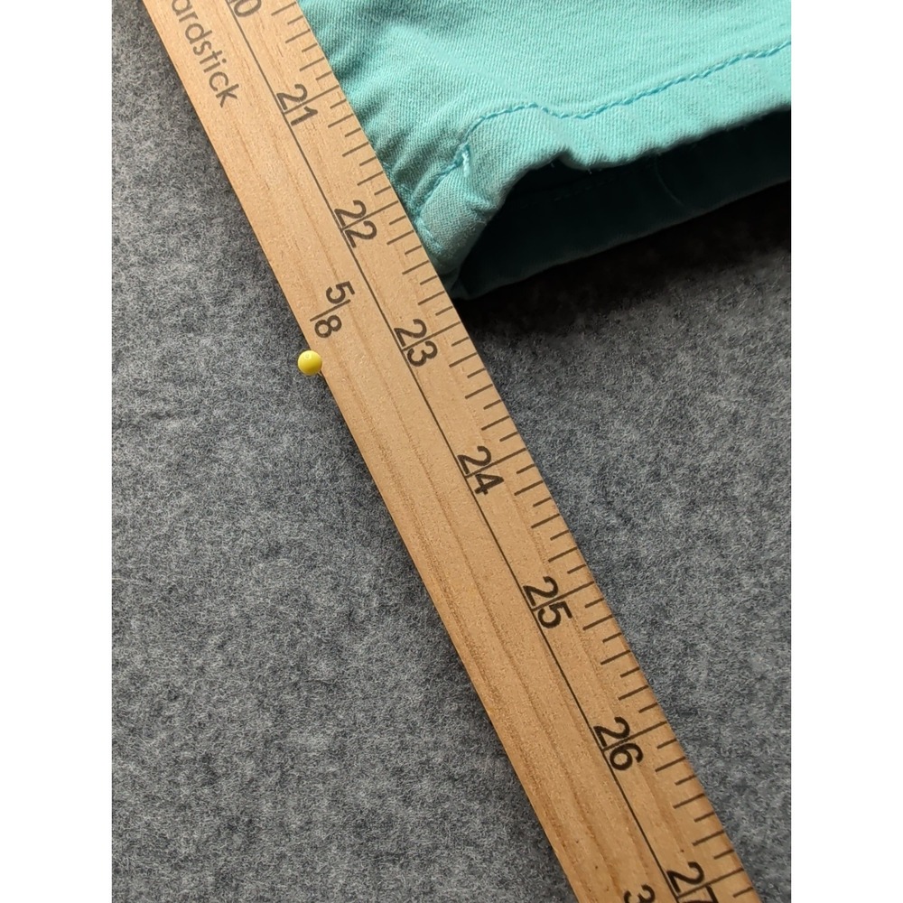 Democracy Ab Solution Capri Style Pants Women's 12 Turquoise Skinny - Picture 16 of 16